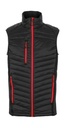 Men's Navigate Hybrid Bodwarmer Black/Classic Red