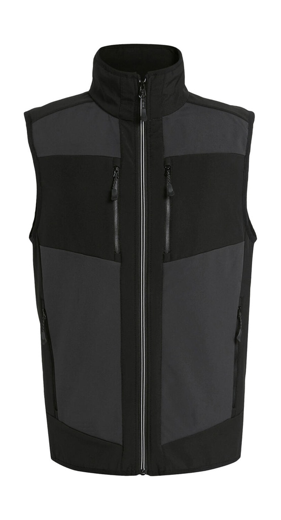 E-Volve Softshell Bodywarmer Ash/Black