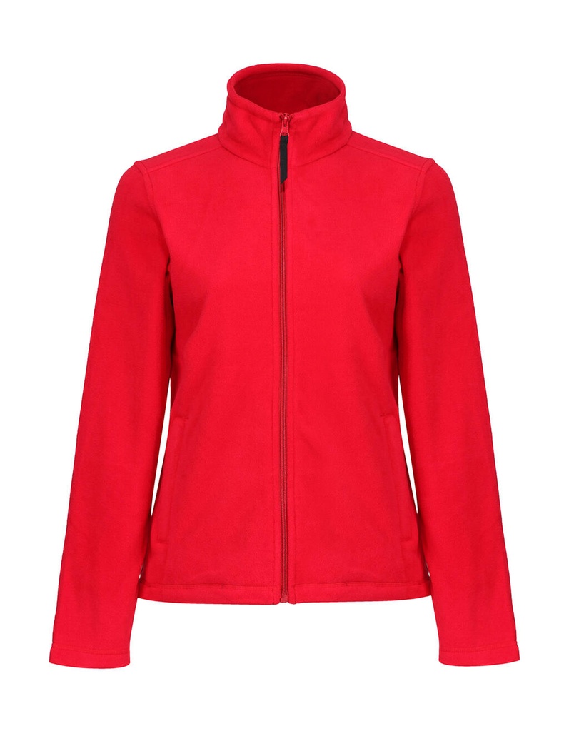 Women's Micro Full Zip Fleece Classic Red