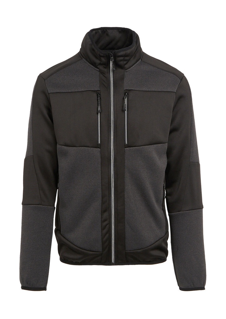E-Volve Stretch Hybrid Midlayer Jacket Ash/Black