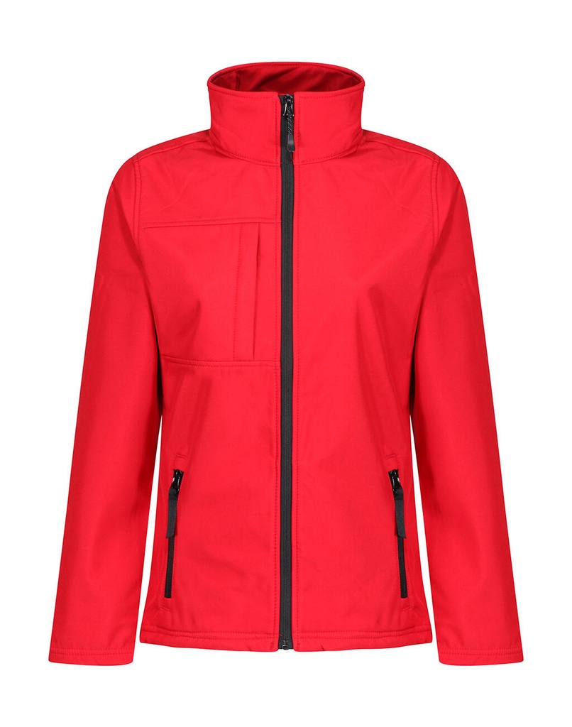 Women's Octagon II Softshell Classic Red/Black