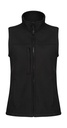 Ladies' Flux Softshell Bodywarmer Black/Black