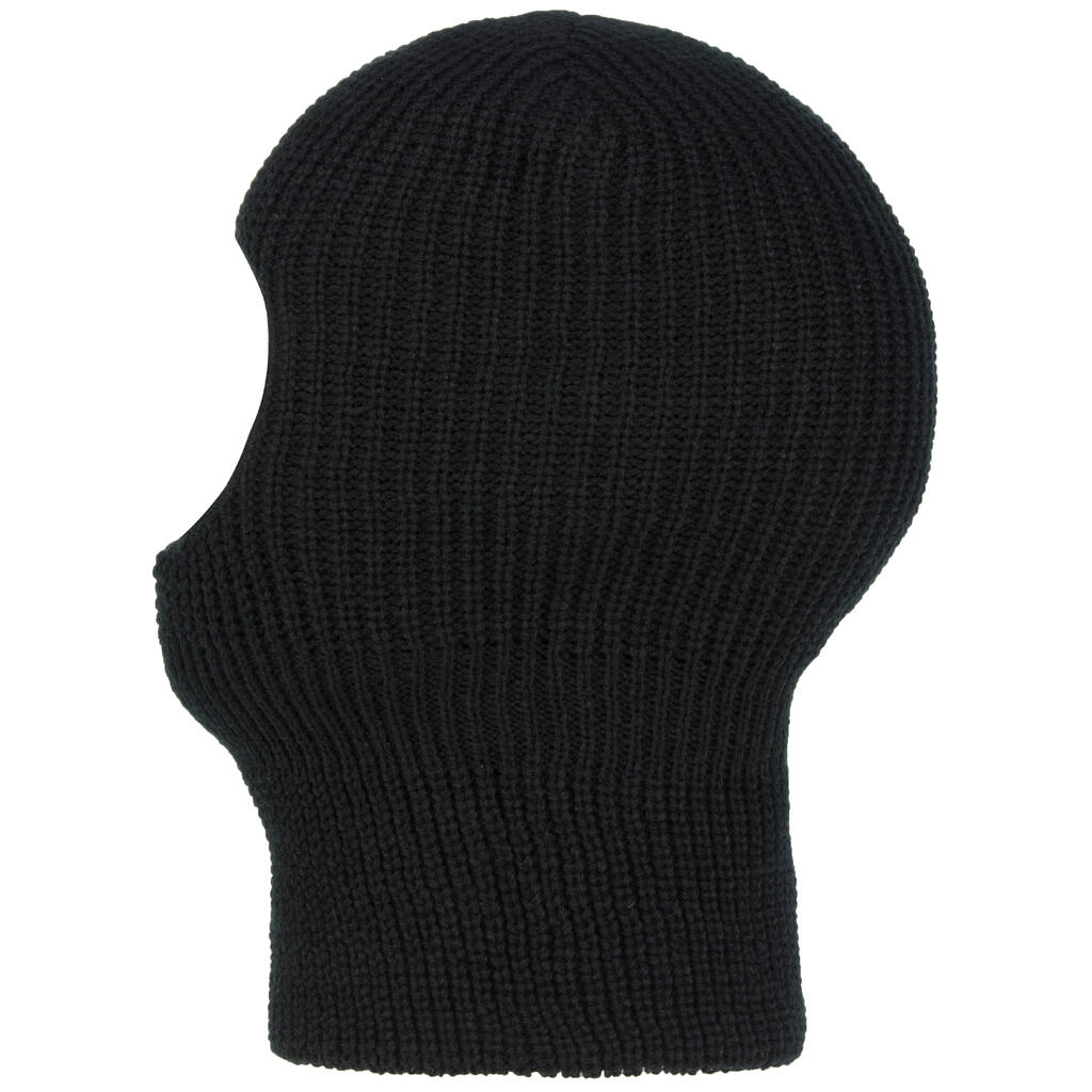 Open Face Balaclava Black