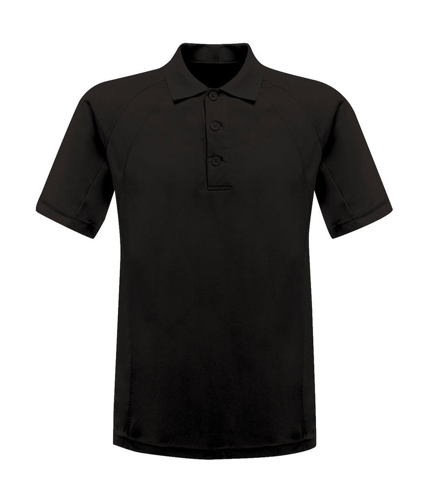 Coolweave Wicking Polo Black