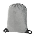 Stafford Reflective Drawstring Backpack Silver Hi Vis