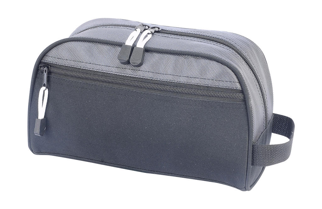 Bilbao Toiletry Bag Black/Dark Grey