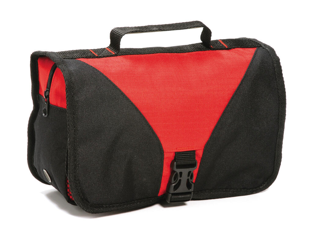 Bristol Toiletry Bag Red/Black
