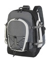Monte Rosa Classic Travel Rucksack Dark Grey/Black/Light Grey
