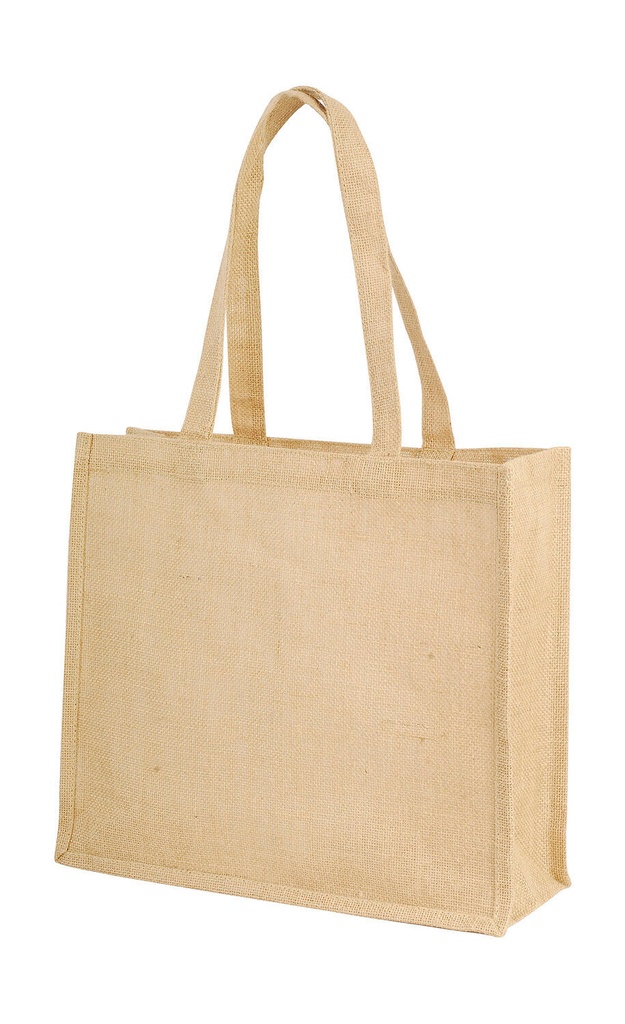 Calcutta Long Handled Jute Shopper Bag Natural