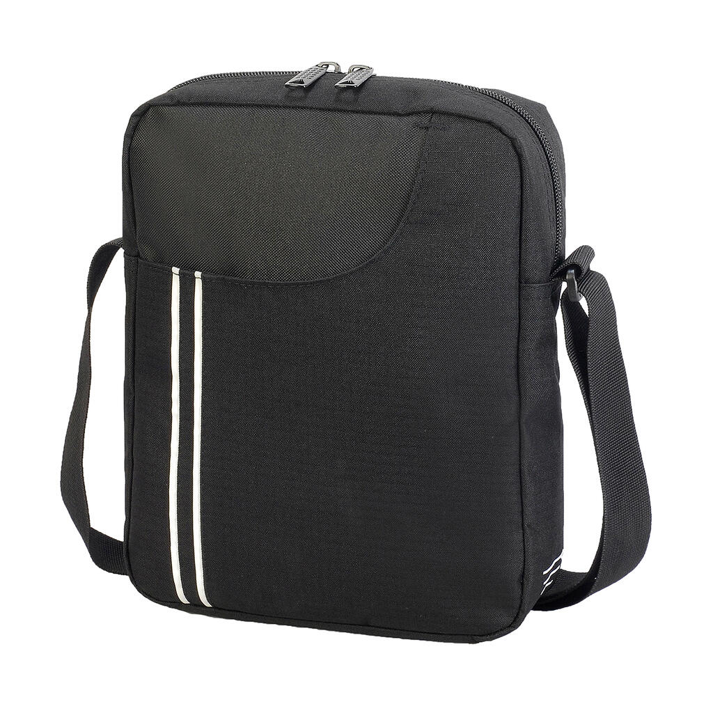 Rennes Messenger Pouch Black/White