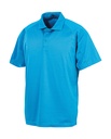 Performance Aircool Polo Ocean Blue