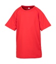 Junior Performance Aircool Tee Red