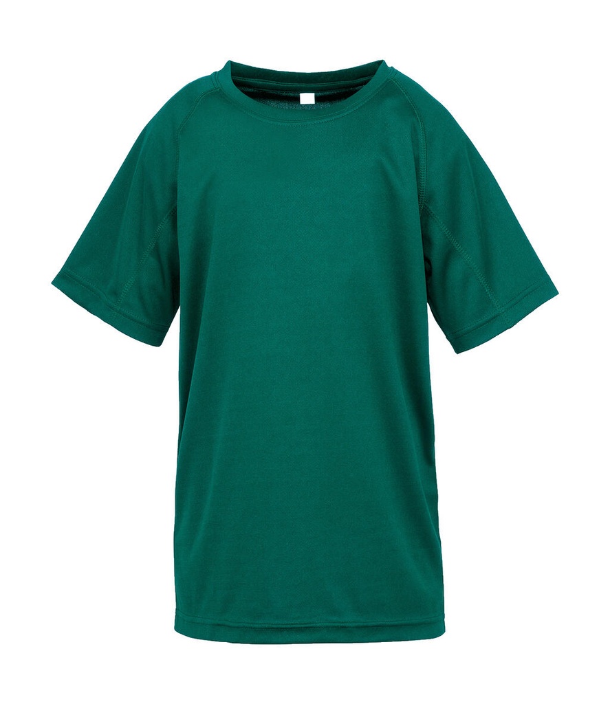 Junior Performance Aircool Tee Bottle Green
