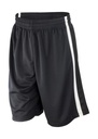 Men's Quick Dry Basketball Shorts Black/White