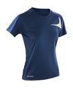 Spiro Lady Dash Training Shirt Navy/White