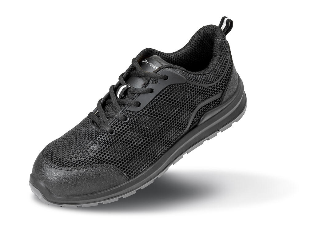 All Black Safety Trainer - size 3 Black