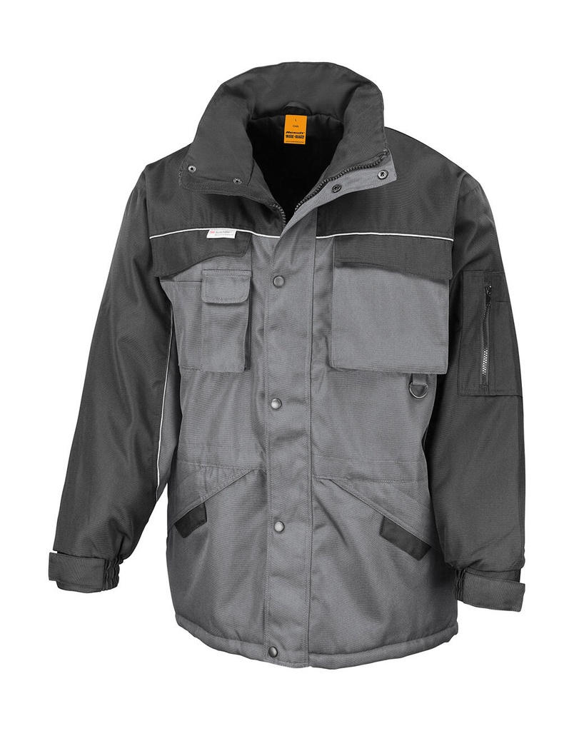 Heavy Duty Combo Coat Grey/Black