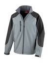 Ice Fell Hooded Softshell Jack Grey/Black