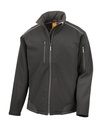 Ripstop Softshell Work Jacket Black/Black