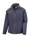 Ripstop Softshell Work Jacket Navy/Black