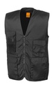 Safari Waistcoat Black