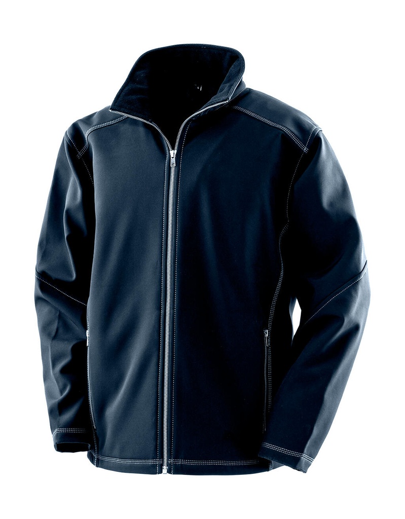 Men's Treble Stitch Softshell Navy