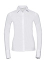 Ladies' LS Ultimate Stretch Shirt White