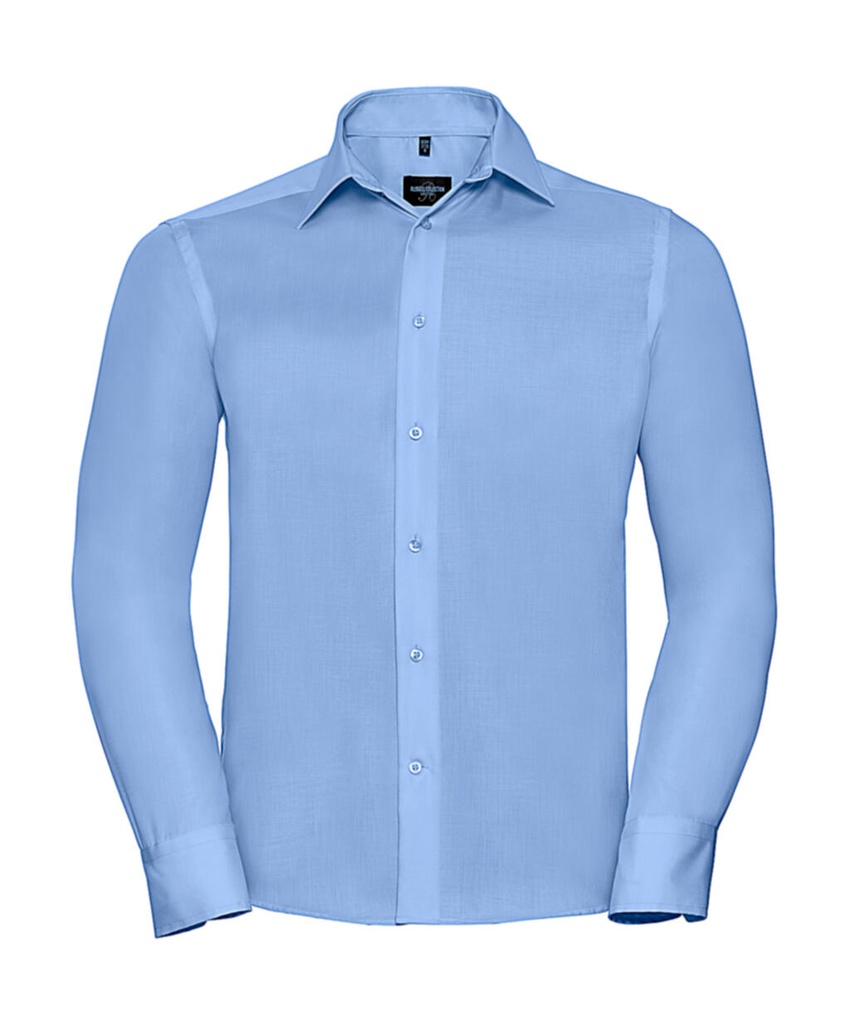 Tailored Ultimate Non-iron Shirt LS Bright Sky