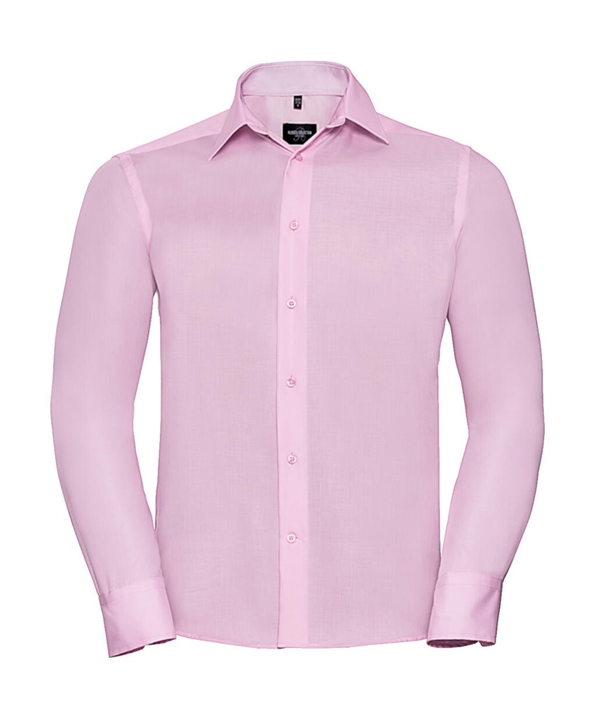 Tailored Ultimate Non-iron Shirt LS Classic Pink