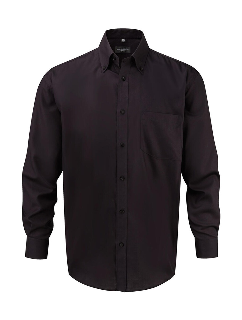 Ultimate Non-Iron Shirt Long Sleeve Black
