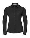 Ladies' Cotton Poplin Shirt LS Black