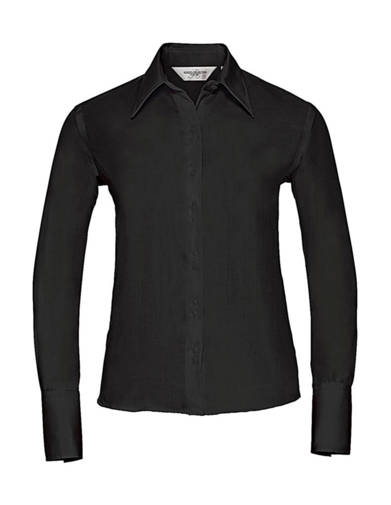 Ladies’ Ultimate Non-iron Shirt LS Black