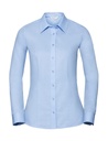 Ladies' LS Tailored Coolmax® Shirt Light Blue