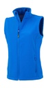 Women's Recycled 2-Layer Printable Softshell B/W Royal