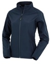 Women's Recycled 2-Layer Printable Softshell Jkt Navy