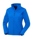 Women's Recycled 2-Layer Printable Softshell Jkt Royal