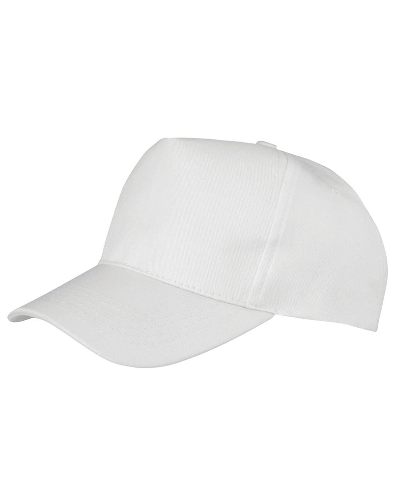 Core Junior Recycled Printers Cap White