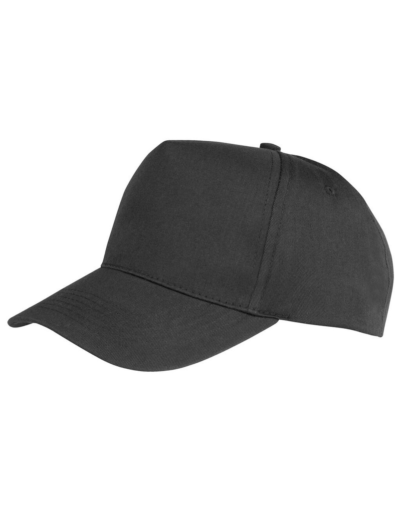Core Junior Recycled Printers Cap Black