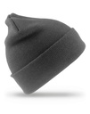 Recycled Woolly Ski Hat Charcoal