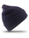 Recycled Woolly Ski Hat Navy
