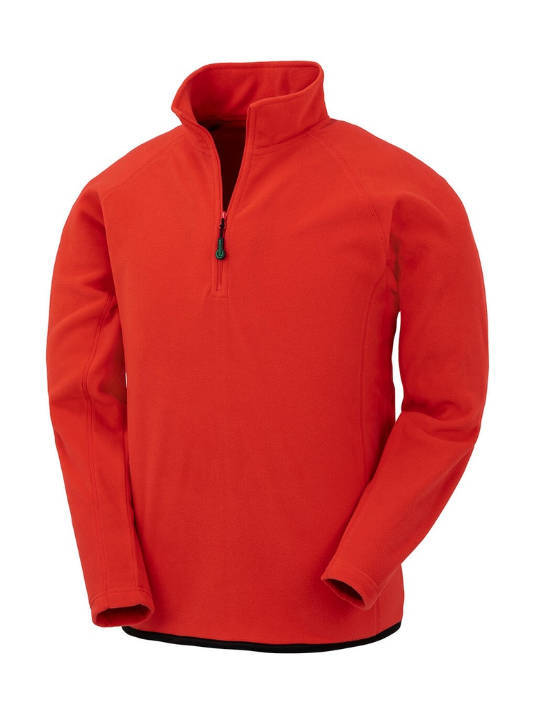 Recycled Microfleece Top Red