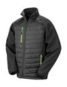 Compass Padded Softshell Black/Lime