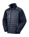 Compass Padded Softshell Navy/Grey