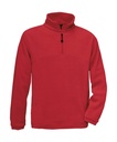 Highlander+ 1/4 Zip Fleece Top Red