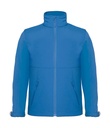 Hooded Softshell/kids Azur Blue