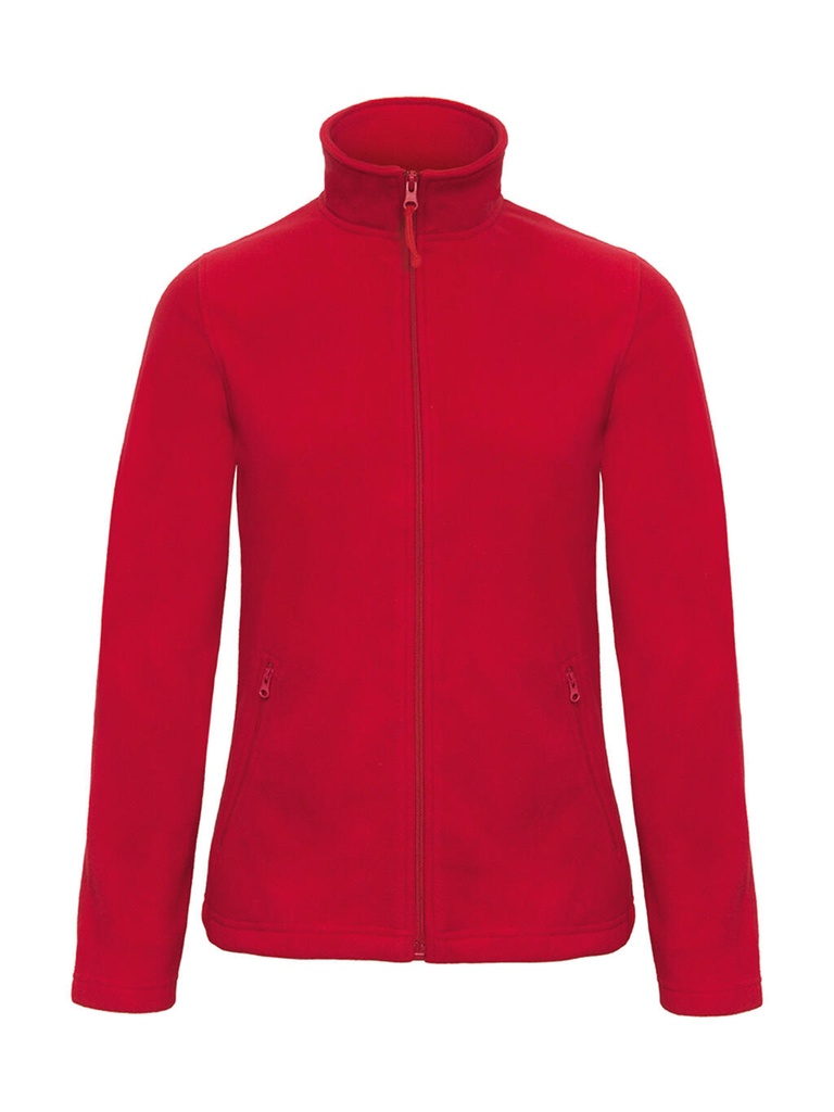 ID.501/women Micro Fleece Full Zip Red