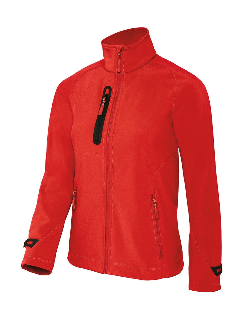 X-Lite Softshell/women Jacket Deep Red
