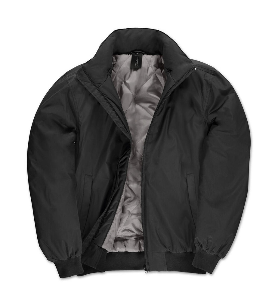 Crew Bomber/men Jacket Black/Warm Grey