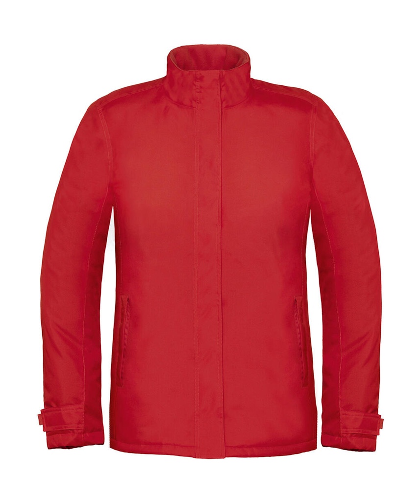 Real+/women Heavy Weight Jacket Deep Red