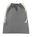 Recycled Cotton/Polyester Stuff Bag Black Heather